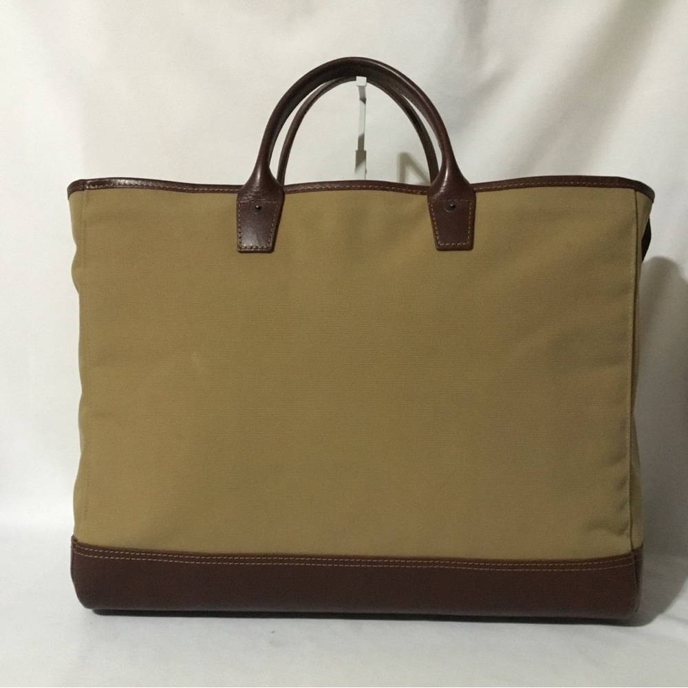 Authentic Longchamp Canvas Leather Convertible To… - image 2